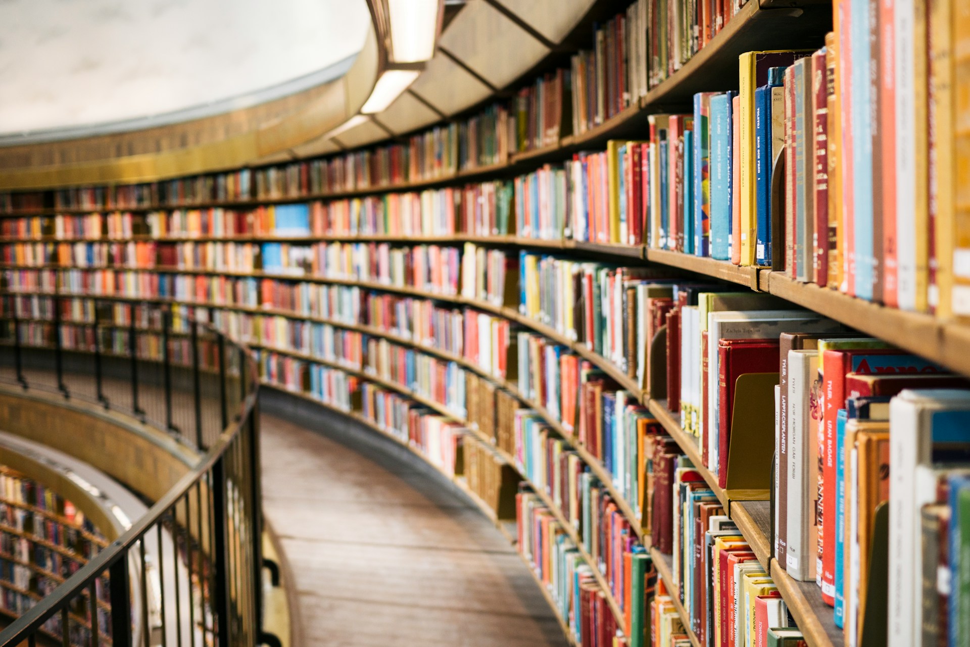 bookshelves by susn f yin on unsplash